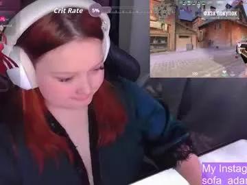 _sofia_adam_ — For sweet pussy vibrations [172 tokens left] #bigboobs #milf #redhead #bigass #curvy