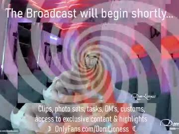 Freechat domlioness on Chaturbate