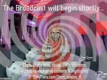 Freechat domlioness on Chaturbate