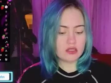 jarehn — Hey! Im new here! :3 PVT open!  Take off my shorts :) #lovense #teen #shy #new #bluehair [299 tokens remaining]