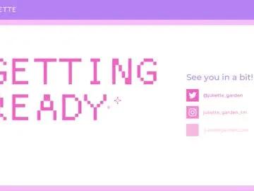 Freechat juliette_garden on Chaturbate