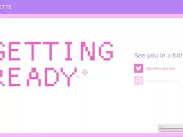 Freechat juliette_garden on Chaturbate