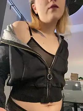 Cherry___Blossom — take off bra + pinch hard nipples