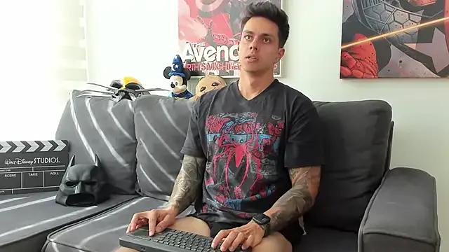 StripChat JeanBroc is Freechat JeanBroc — Cum shower