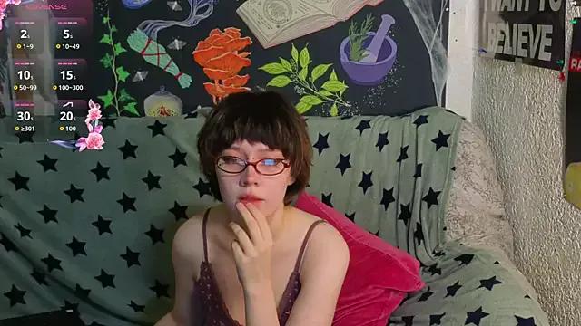 ReincarnatedAngel — show tongue and lick lips